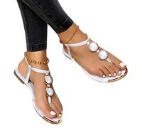 Damen High Heels Quadratischer Kopf Sexy Kette Riemchensandalen mit Pfennigabsatz Offenen Zehen Sandalen Sommerschuhe Sandaletten Pumps J321