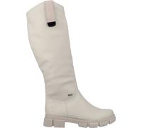 Damen Hochschaftstiefel Damen | Rieker | Beige | Größe 42 | Material: Kunstleder/Textil