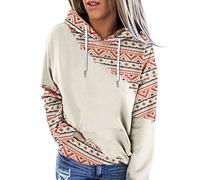 Damen Hoodie mit reißverschluss 3XL Sweatshirt Damen schwarz Jacke Sweatshirt Damen mit Aufdruck t-Shirt Damen lang Damen Tshirt Weiss 5er Pack Longshirt Damen M