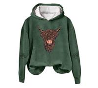 Damen Hoodie Mit Teddyfell Hoodie Mit Print Damen Hoodie Damen Kaschmir Oversize Pullover Longpullover Mit Rollkragen Hoodie DunkelgrüN Damen Gelb Pullover Damen Rosa Rot Pullover Oversize Pullover