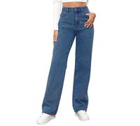 Damen Hosen Leichte Sommerhose Freizeit Jeanshose,Damen Jeans Weites Bein,Low Waist Jeans Damen Skinny,Jeans In Langgrößen Damen,Weiße Straight Leg Jeans,Jeans Schnitte Damen