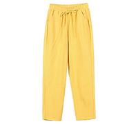 Damen Hosen Leichte Sommerhose Wickelhose,Strandhose Lang Schwarz Bein Hosen Boho Strandhose Schlupfhose Elegant Locker Leicht Stoffhose Pants Sweathose Stretch für Frauen