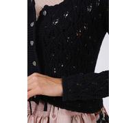 Damen Jacke - FLORENTINE - Trachtenjacke - Krüger Madl - 038701-000-0004 Schwarz/Schwarz - Gr. - M