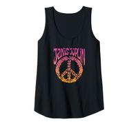 Damen Janis Joplin Peace Art Nouveau Tank Top