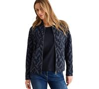 Damen Jaquard Jacke mit Struktur