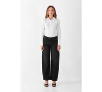 Damen Jeans ASH Barrel Leg Minimal Stretch DAWN Bio-Baumwolle Black Denim W30 / L32