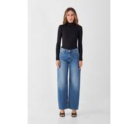 Damen Jeans ASH Barrel Leg Minimal Stretch DAWN Bio-Baumwolle Medium Blue W24 / L30