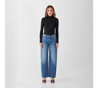 Damen Jeans ASH Barrel Leg Minimal Stretch DAWN Bio-Baumwolle Medium Blue W30 / L32