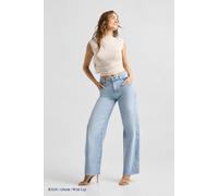 Damen Jeans BLINK High Waist Wide DAWN Bio-Baumwolle Light Blue W29 / L32