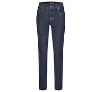 Angels Jeans Slim-fit-Jeans CICI Damen Gr. 42 L32 Dunkelblau 91% Baumwolle