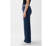 DAWN DEW Flared Soft Denim - French Pocket W27 / L32 Dark Blue