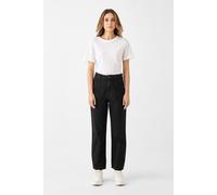 Damen Jeans Wide Straight Non-Stretch DAWN Bio-Baumwolle Black Denim W32 / L28