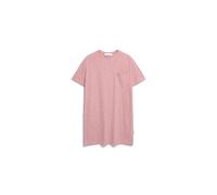 ARMEDANGELS CHAARA LOVELY STRIPES - Damen Jerseykleid aus Bio-Baumwolle oatmilk-coral blush XS