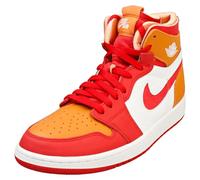 Damen Jordan 1 Zoom Air CMFT Fire Red/Fire Red-Hot Curry (CT0979 603) - 10,5, Feuerrot/Feuerrot/Hot Curry/Wh, 42.5 EU