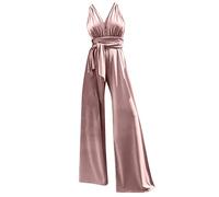Damen Jumpsuit Elegant, Sommer Outfits Party Einteiler Jumpsuits Schicke Hochzeit Festlich Anzug Kleidung Romper Overall Playsuit Hosenanzug Romper Damen