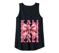 Damen Kali Name Kokette Schleife Ästhetik für Frauen Mädchen Tank Top