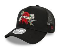 New Era Damen A-Frame Trucker Cap - Rhinestone schwarz