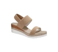Damen Keilabsatz Sandalen Sale Frauen Flying Woven Sandals Sandalette mit Elastischem Riemen Geflochten Sandale Fisch Mund Sandal Sommer Trekkingsandalen Strand Wandersandale Bequeme Leichte Slippers