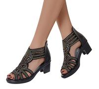 Damen Keilsandaletten Mode Plateau Pantoletten Pumps Clogs Modische Espadrilles Geschlossene Sandalen Flache Flip Flops Frauen Schlappen mit Keilabsatz Pumps Pantoffeln Sommer Offene Schuhe J231