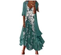 Damen Kleid Elegant Hochzeit Festlich Brautmutter Abendkleid GroßE GrößEn Chiffonkleid Damenkleider Festtagskleider Kleidung Lang Sommerkleid Wadenlange,cocktailkleid Damen
