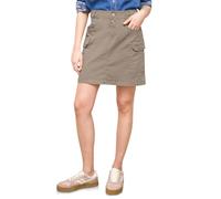 Damen Kniefreier Rock im Cargo-Look