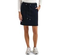 Minirock CECIL, Damen, Gr. S (38), universal blau, Web, 66% Baumwolle, 30% Polyester, 4% Elasthan, unifarben, comfort fit knielang, Röcke Minirock, Middle Waist (87117903-S) universal blau