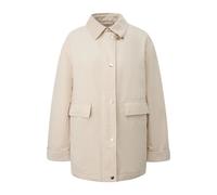 Damen Knopfjacke aus Baumwollmischung COMMA Fiel Beige 34