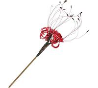 Damen-Kopfbedeckungen, Haarnadeln, Haarschmuck, Blumen-Haarstab, Kristall-Haarnadel: Higan-Blume, Chinesisch, Japanisch, Haar-Essstäbchen, Harz, Chignon-Stift, Halloween, Weihnachten, Cosplay, Haarsch