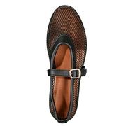 Damen Kork Keilabsatz Sandalen Peep Toe Pantoletten Schnürung Nieten Deko Mules Rutschfest Dicke Sohle Sommer Freizeit Fußbekleidung Große Größe(Black,41 EU)