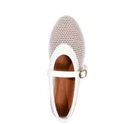 Damen Kork Keilabsatz Sandalen Peep Toe Pantoletten Schnürung Nieten Deko Mules Rutschfest Dicke Sohle Sommer Freizeit Fußbekleidung Große Größe(White,40 EU)