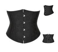 Damen Korsett Gürtel Sale Breite Taille Gürtel für Kleid Lace-up Waspie Gürtel Frauen Steampunk Breiter Gürtel Korsett Mittelalter Schnürgürtel Viktorianisches Palast Taillenmieder Halloween Fasching