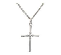 Damen Kreuz Anhänger in Silber 925 mit Zirkonia JL20-02-1344 JuwelmaLux