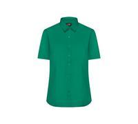Damen Kurzarm Bluse "JN679" - James & Nicholson Irish-Green 3XL