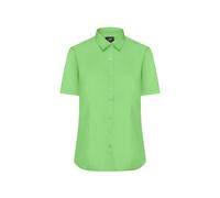 Damen Kurzarm Bluse "JN679" - James & Nicholson Lime-Green 3XL
