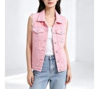 Damen Kurzarm Jacke Sommer Solid Farbe Damen Kurzarm Jacke Sommer | Solid color design, short sleeves, side pockets, regular length, summer fashion