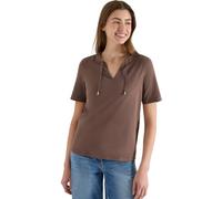 Tunikashirt CECIL, Damen, Gr. L (42), urban taupe, Web, 100% Baumwolle, unifarben, comfort fit normal, Rundhals, abgesteppt, Shirts, im Tunika-Style (38625935-L) urban taupe