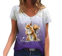 Damen Kurzarm Sommer Bluse Elegant Oberteile,T Shirt Mit Print Damen,Transparente Bluse,Bluse Mit Leoparden,Strand Tunika,Damen Jeansbluse,Coole T Shirts,Gelbes T Shirt