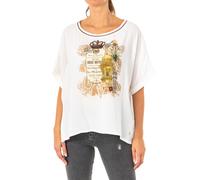 Damen Kurzarm-T-Shirt mit Rundhalsausschnitt LWRE32 M