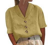 Damen Kurzarm T-Shirt Tunika Tops,Bluse Mit Pullover Drüber,Schwarzes Hemd Damen,Wickelblusen Damen,T Shirt Extra Lang,Blusen Damen Weiß,Bluse Mit Perlen,Bluse Fledermausärmel