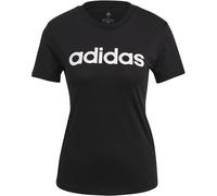 Adidas Damen Linear T-Shirt schwarz/weiß XS