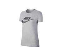 Nike Damen W NSW TEE ESSNTL ICON FUTUR T-shirt, Dark Grey Heather/Black, XS