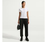Damen-Kurzarmshirt Nike W NSW NK CHLL KNT MD CRP W weiß FV5508-100 - S