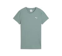 PUMA Essentials Elevated geripptes T-Shirt Damen 30 - green moon S