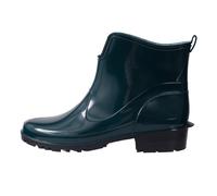 Ladeheid Gummistiefel Damen Kurz Wasserdicht Damenschuhe Elegant und Bequem LA-930 (Dunkelgrün, 40 EU)