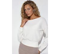 Damen Kurzes Crew-Neck Sweatshirt S