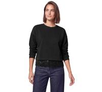 Damen Langarm Shirt mit Rundhals und Spitzenkante