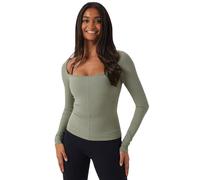 Damen Langarm-T-Shirt Björn Borg Studio Ballerina - Grün (L)