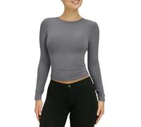 Damen Langarmshirt Top Langarm Langarmshirt Schwarz Damen Schwarzes Langarmshirt Damen Top Rosa Coquette Clothes Langarmshirt Slim Fit Damen Shirt Langarm Damen
