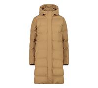 Damen lange Steppjacke mit Kapuze CMP Weiß XL