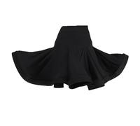 Damen Latein-Tanzröcke Ballsaal Latein Salsa Tango Tanzrock Kleid Skate Wrap Wettkampf Tanzbekleidung Tanzübungskleidung